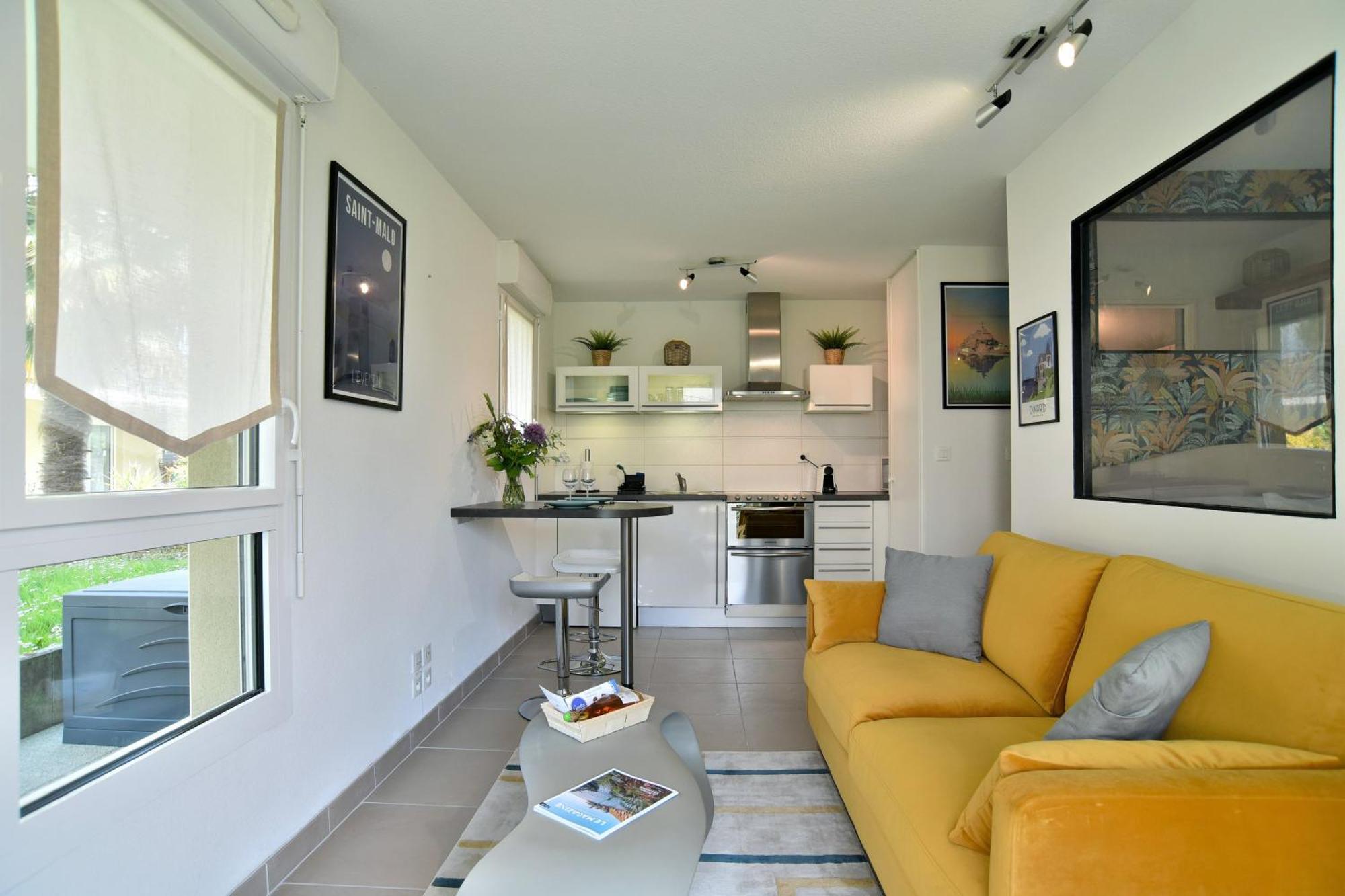 Escapade - Appartement Avec Jardin Et Parking 迪南 外观 照片
